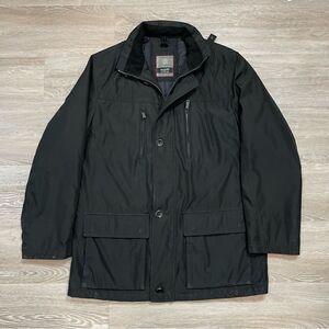 Bugatti Black Stank Collar Multi pockets Mens Warm Jacket